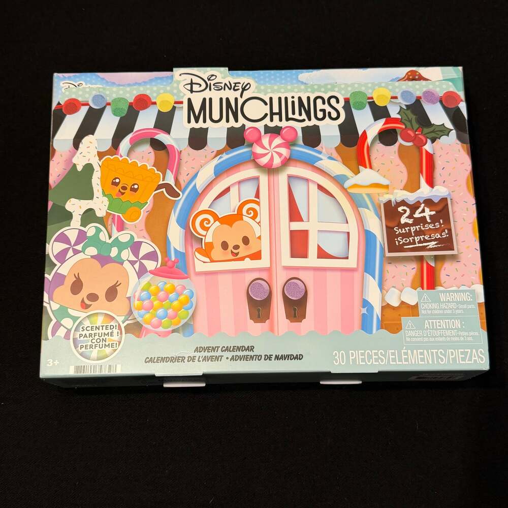 Disney Munchlings Mini Munch 2025 Advent Calendar 24 Surprises Scented